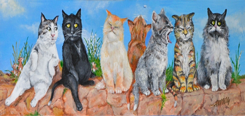 Painting cats